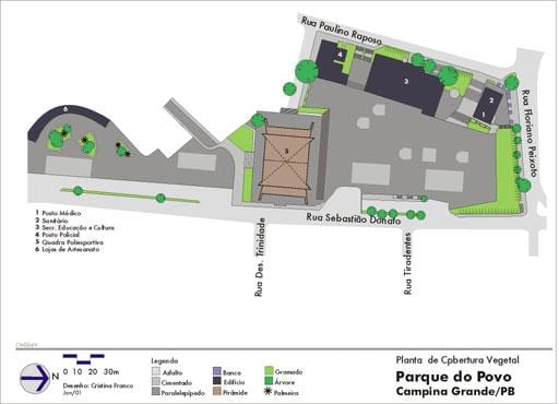 Bản đồ của Trước São Paulo Park