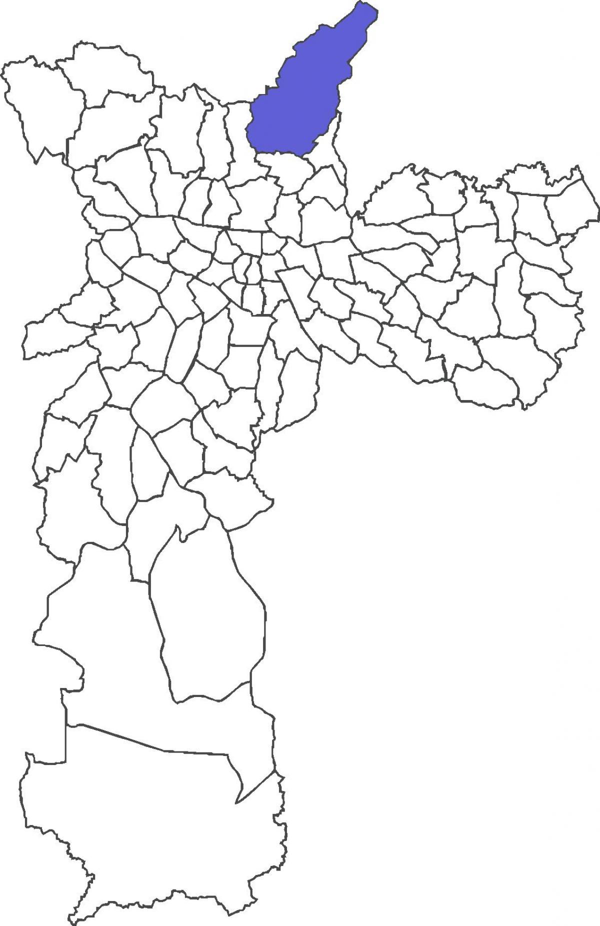 Bản đồ của Tremembé quận