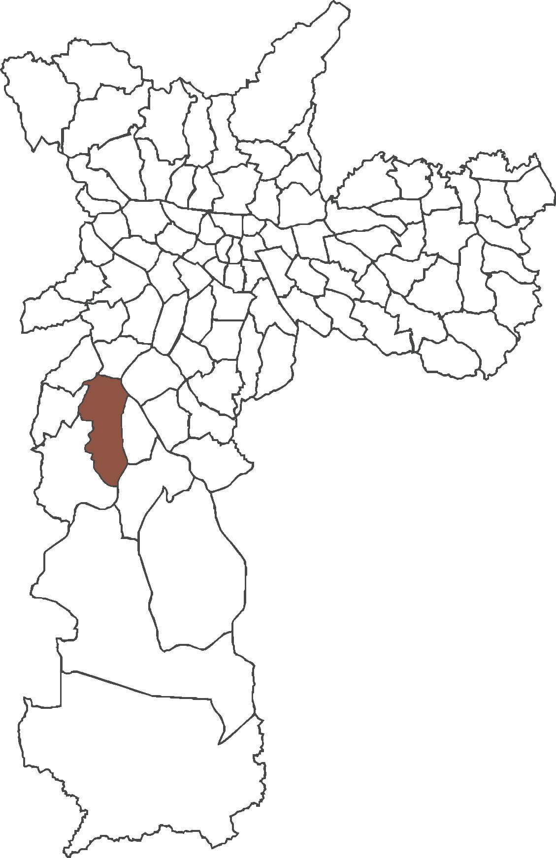 Bản đồ của Vườn São Luis quận