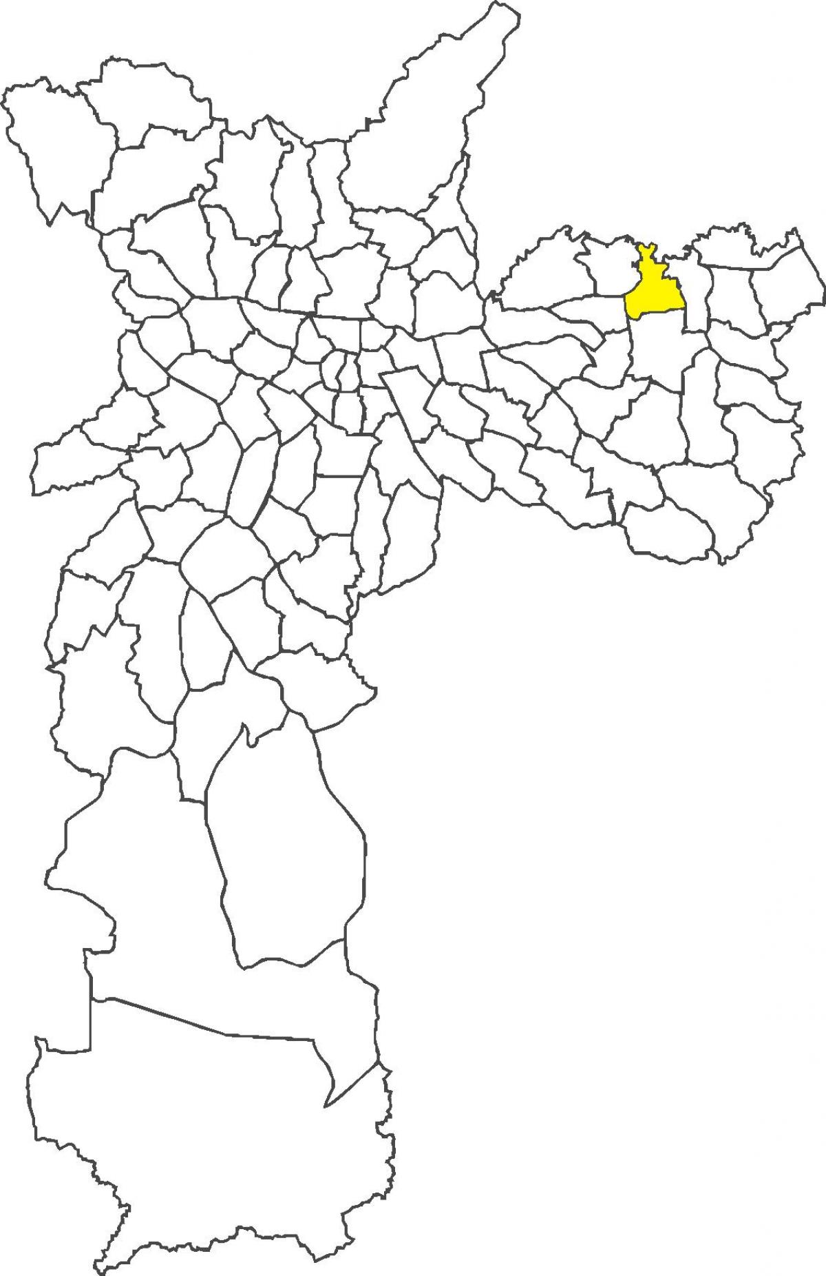 Bản đồ của Vila Jacuí quận