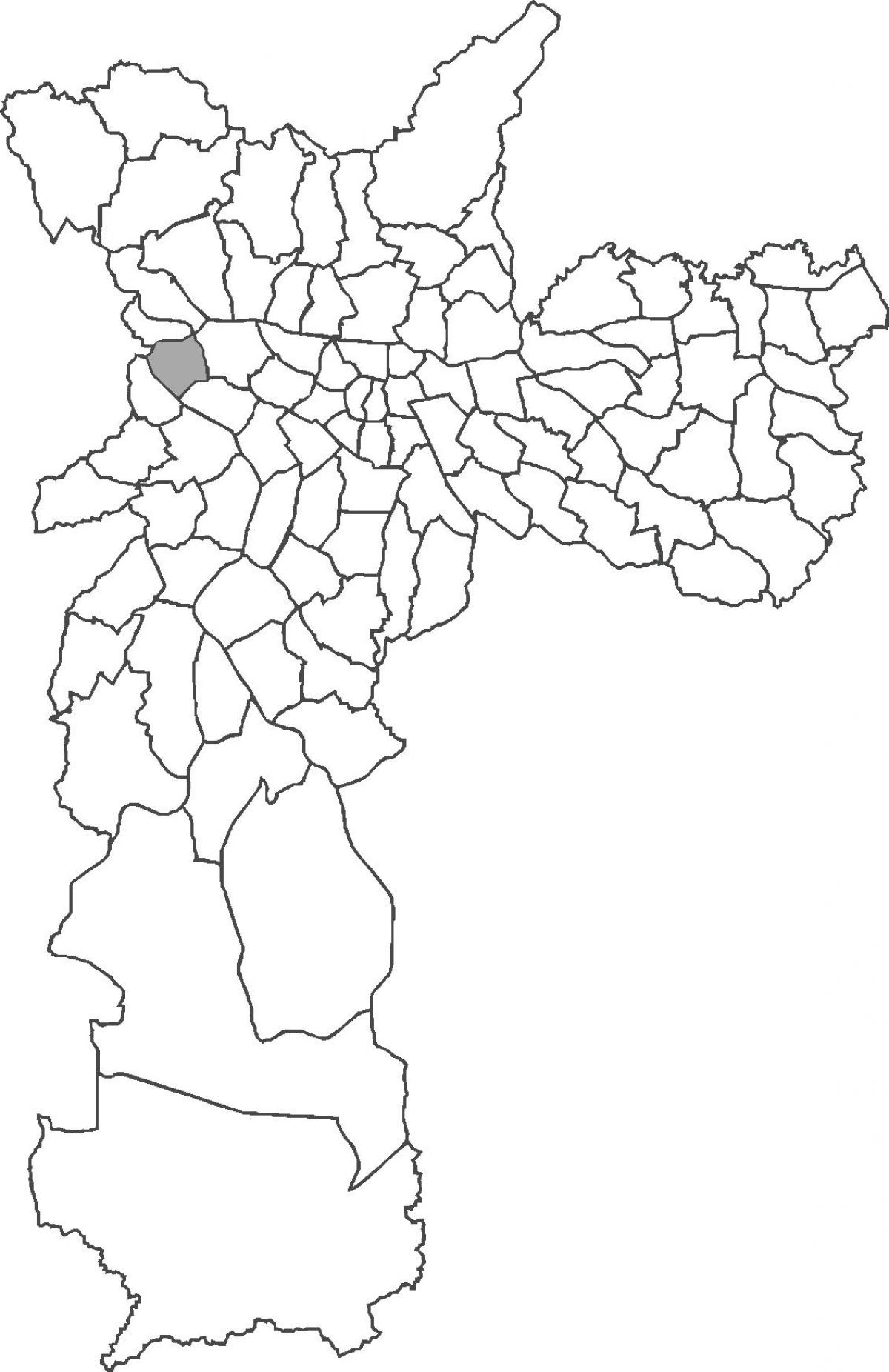 Bản đồ của Vila Leopoldina quận