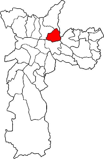 Bản đồ của Vila Maria phụ tỉnh São Paulo