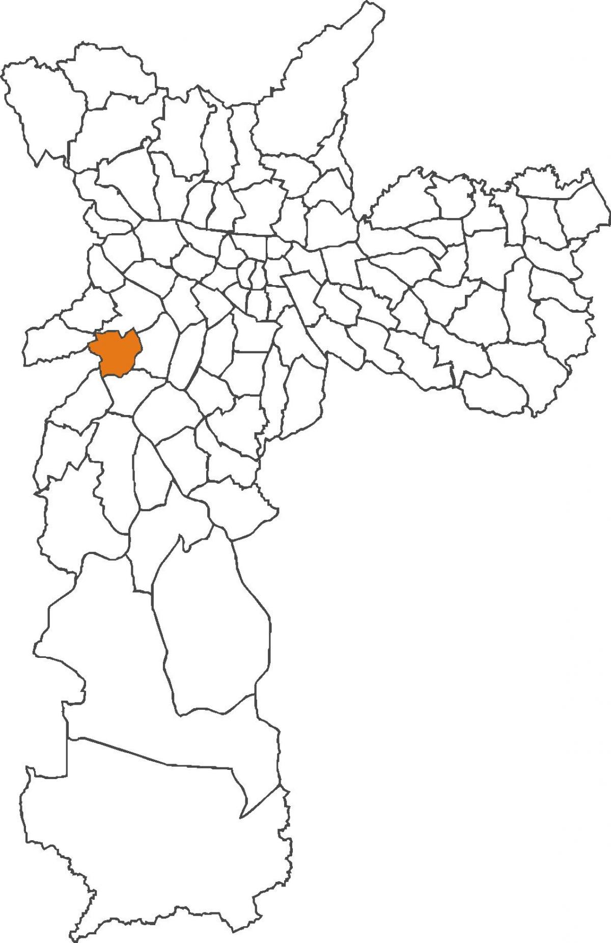 Bản đồ của Vila Sônia quận