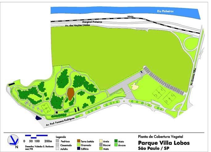 Bản đồ của Villa sói Park