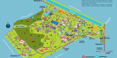 Bản đồ của đại học Armando de Chưa Oliveira - CUASO