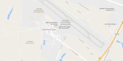 Bản đồ của đảng bộ Angeles sân bay