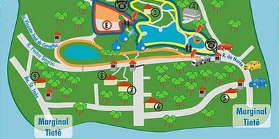 Bản đồ của Alberto Löfgren park - vườn hoa