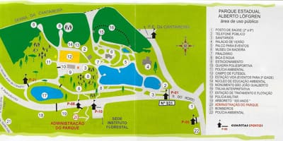 Bản đồ của Alberto Löfgren park
