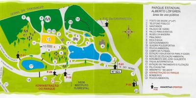 Bản đồ của Alberto Löfgren park