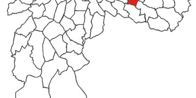 Bản đồ của Aricanduva quận