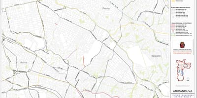 Bản đồ của Aricanduva-Vila Formosa São Paulo - Đường