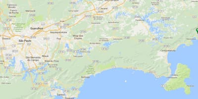 Bản đồ của bãi biển.