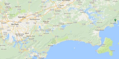 Bản đồ của bãi biển bữa sáng