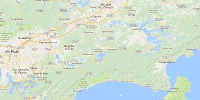 Bản đồ của bãi biển Cruise