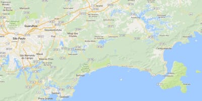 Bản đồ của bãi biển Grande