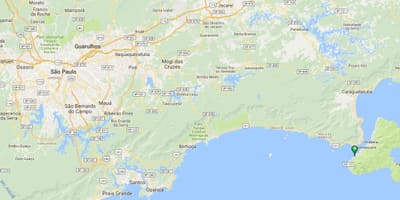 Bản đồ của bãi biển Kyo