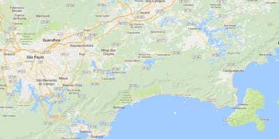 Bản đồ của bãi biển Lázaro
