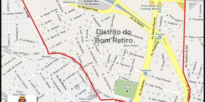 Bản đồ của Bom Mùa São Paulo
