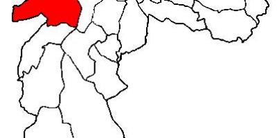 Bản đồ của Butantã phụ tỉnh São Paulo