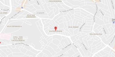 Bản đồ của Cachoeirinha São Paulo