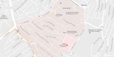Bản đồ của Campo Grande São Paulo