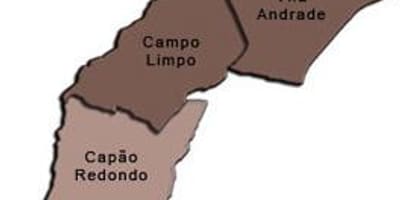 Bản đồ của Campo Limpo phụ tỉnh