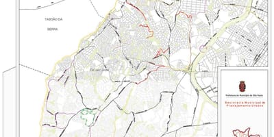 Bản đồ của Campo Limpo São Paulo - Đường