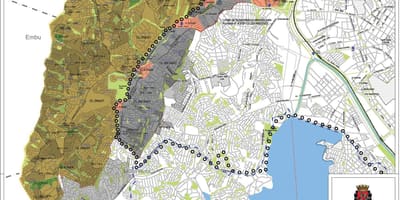 Bản đồ của Campo Limpo São Paulo - Nghề nghiệp của đất