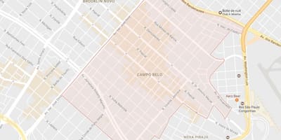 Bản đồ của Campo Mớ São Paulo