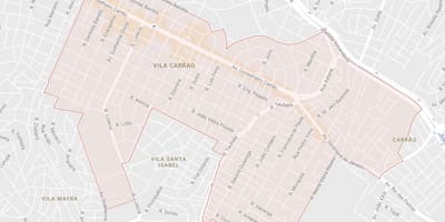 Bản đồ của Carrão São Paulo