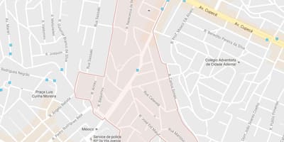 Bản đồ của Cidade Lucas São Paulo