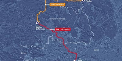 Bản đồ của corredor NHẬT metropolitano tình yêu tuyệt vời-Cajamar