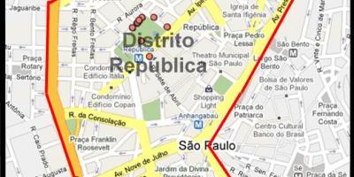 Bản đồ của Division São Paulo