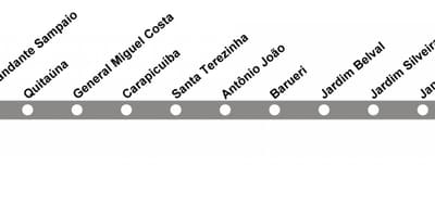 Bản đồ của GIẤY São Paulo - Dòng 10 - kim Cương
