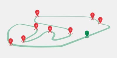 Bản đồ của GP Brazil F1