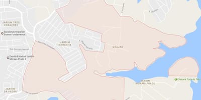 Bản đồ của Grajaú São Paulo