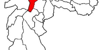Bản đồ của hồ bơi phụ tỉnh São Paulo
