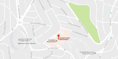 Bản đồ của Israelita Albert Einstein bệnh viện