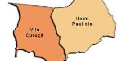 Bản đồ của Itaim são paulo - Vila Curuçá phụ tỉnh