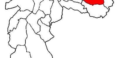 Bản đồ của Itaquera phụ tỉnh São Paulo