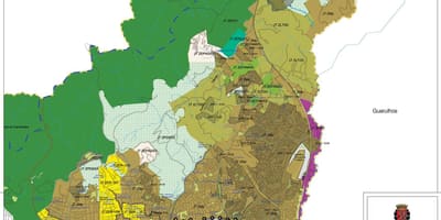 Bản đồ của Jaçanã-Tremembé São Paulo - Nghề nghiệp của đất
