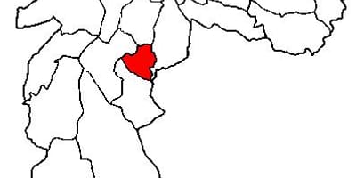 Bản đồ của Jabaquara phụ tỉnh São Paulo