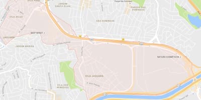 Bản đồ của Jaguara São Paulo