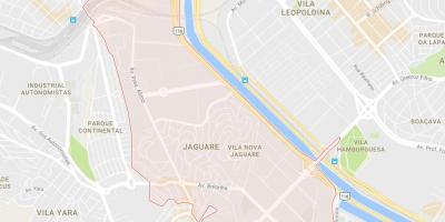 Bản đồ của Jaguaré São Paulo