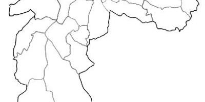 Bản đồ của khu Noroeste São Paulo