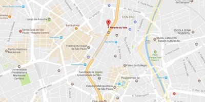Bản đồ của khu trung tâm làm Vale