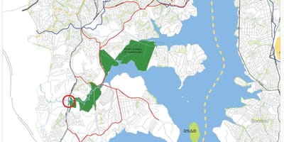 Bản đồ của M ' boi Mirim São Paulo - Đường