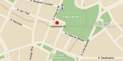 Bản đồ của nhà thờ, São Paulo