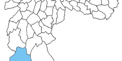 Bản đồ của Parelheiros, quận