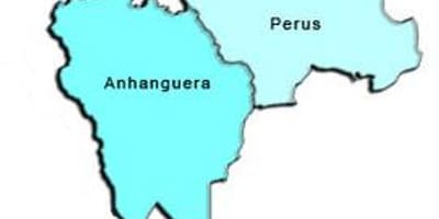 Bản đồ của Peru phụ tỉnh